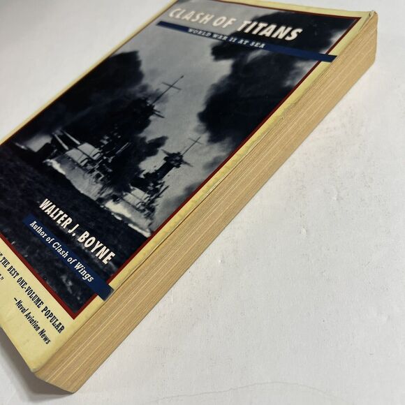 Clash of Titans World War II at Sea Paperback Book by Walter J Boyne - Picture 10 of 11